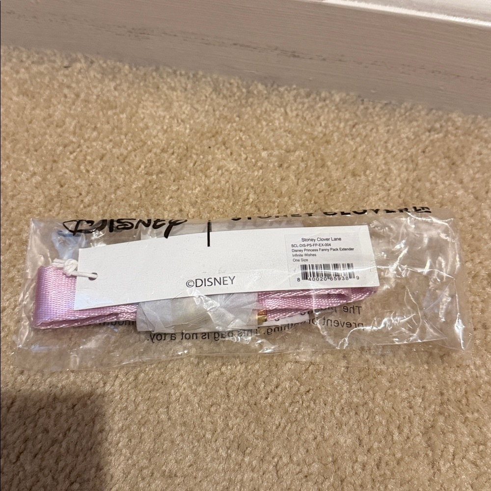 Disney Stoney Clover Pink Fanny pack extender